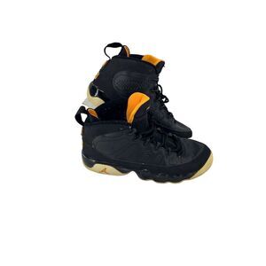 Air Jordan 9 Retro "Citrus" 2010 Black/Yellow Kids Sneaker Size 7Y 7 Youth
